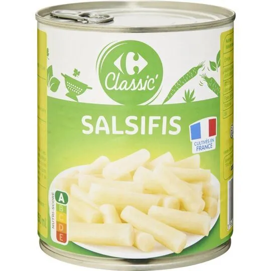 Salsifis a la sauce blanche