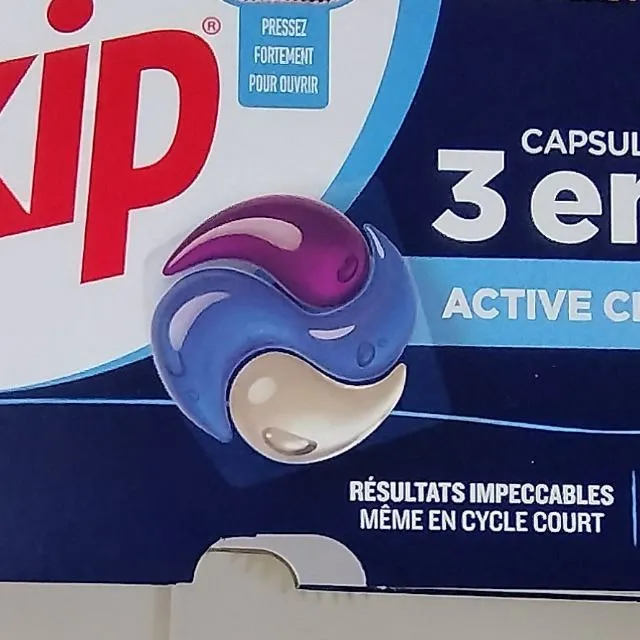 Lessive Capsule 3En1 Active Clean SKIP