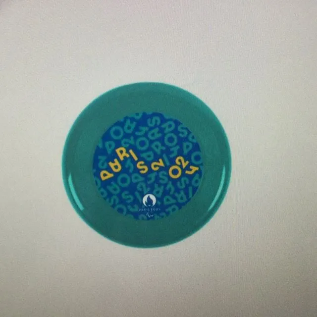 Frisbee bleu PARIS 2024