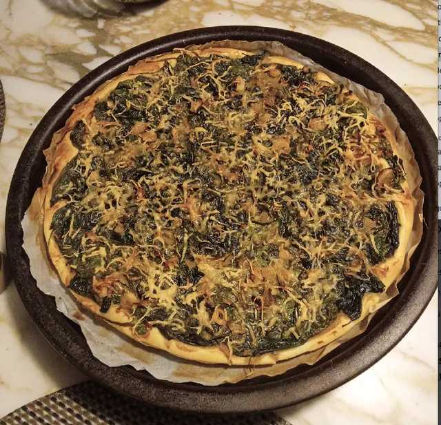 Tarte aux épinards