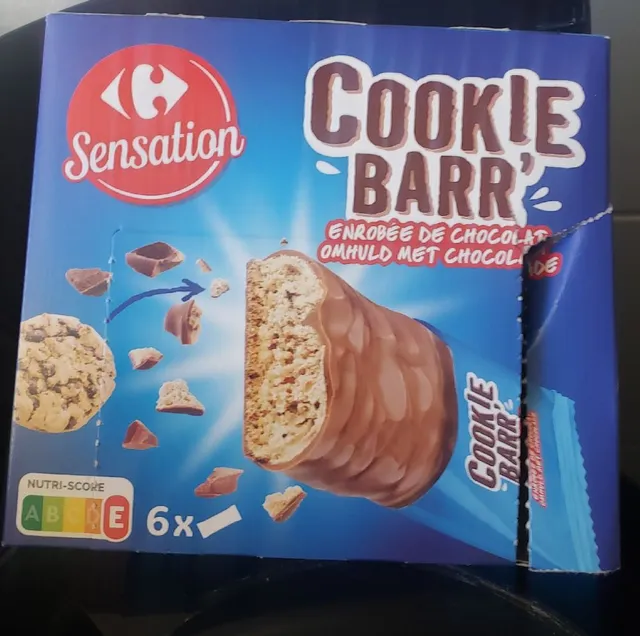 Barre de 🍪 cookie carrefour sensation ❤
