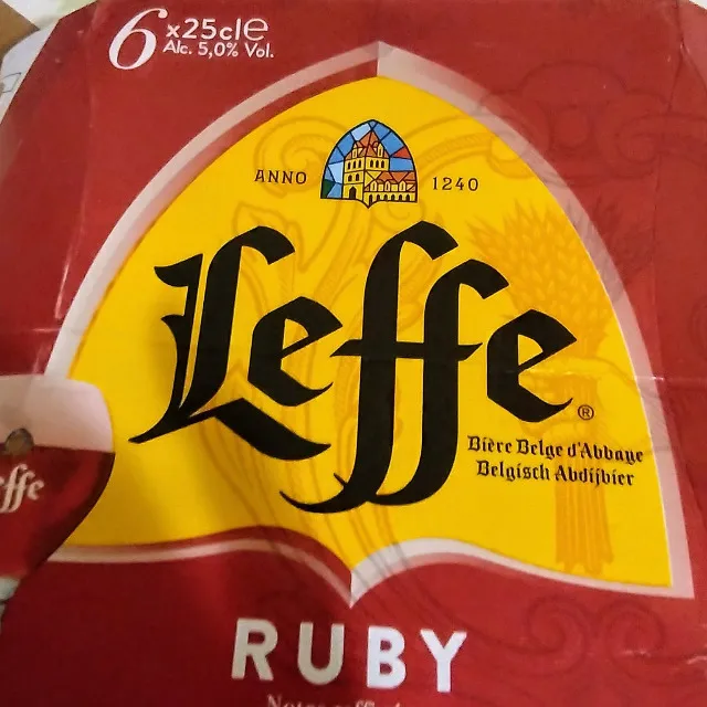 Bière Ruby LEFFE