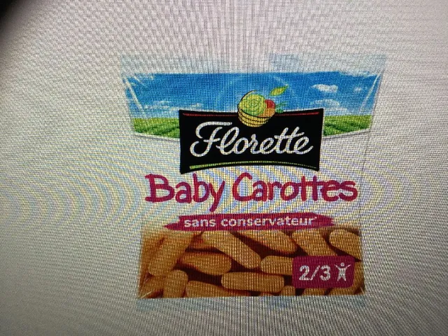Baby Carottes Prêtes à croquer FLORETTE 2,40€ le 2ème à -68%