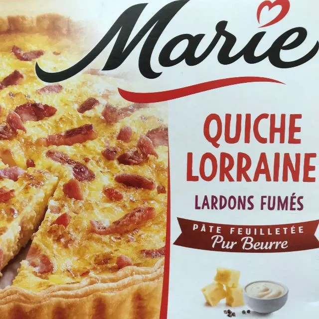 Quiche Lorraine pur beurre MARIE
