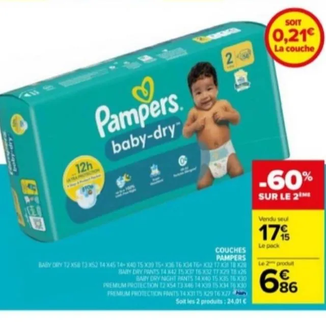 PAMPERS BABY-DRY