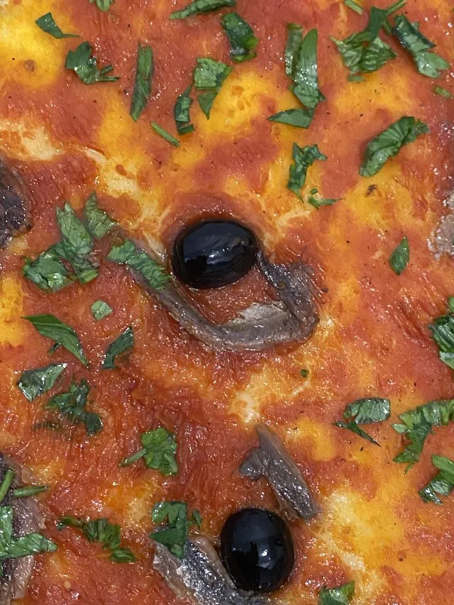 pizza carré algériennes.