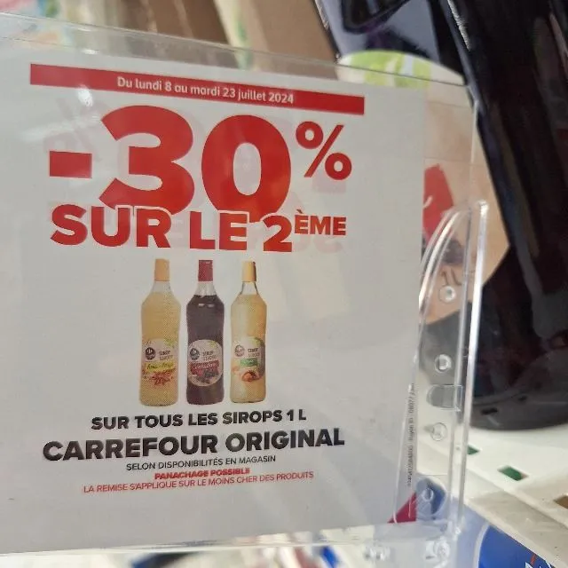 Sirop - Carrefour Original