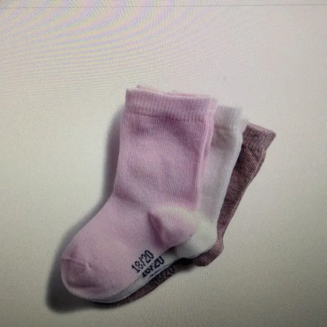 Lot 3 paires Mi-chaussettes bébé 👶 TEX BABY