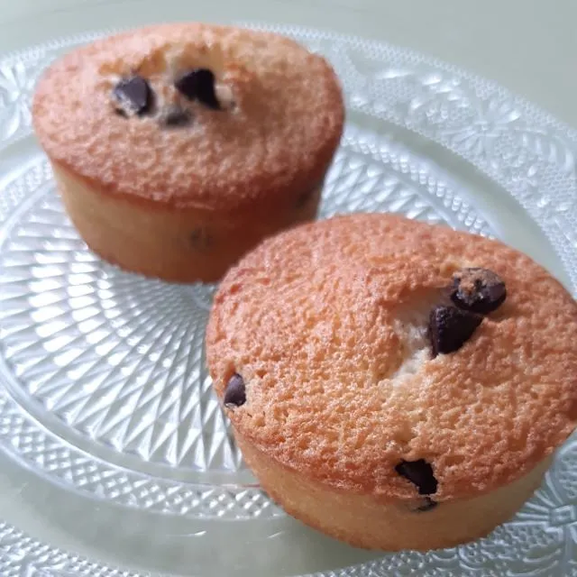 Petits gâteaux aux pépites de chocolat