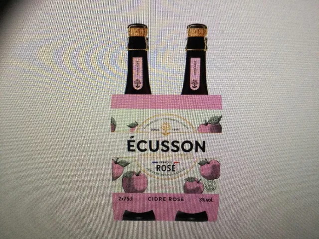 Cidres rosé naturel ÉCUSSON 7,10€  34% d’économies