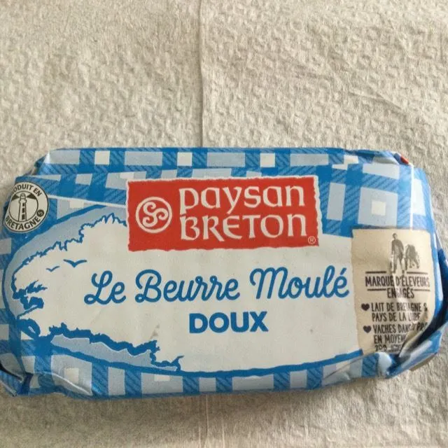 Beurre Doux Moulé PAYSAN BRETON