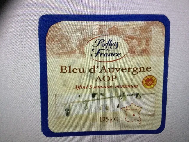 Bleu d’Auvergne AOP REFLETS DE FRANCE 1,69€ le 2ème à -20%