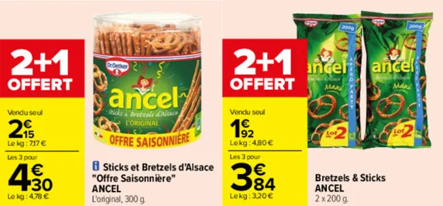 Sticks et Bretzels d'Alsace "Offre Saisonnière" - 2