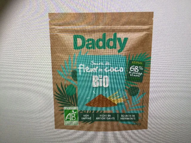 Sucre de fleur de coco bio DADDY 3,59€ 30% d’économies