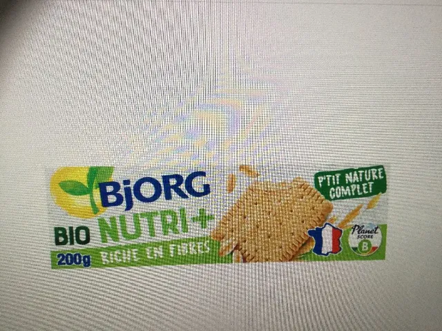 Biscuits Le P’tit Nature bio BJORG
