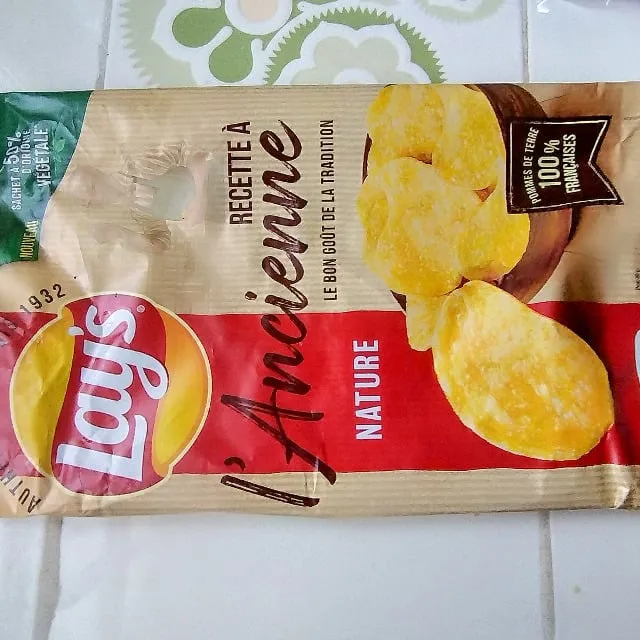 Chips recette paysanne nature LAY'S