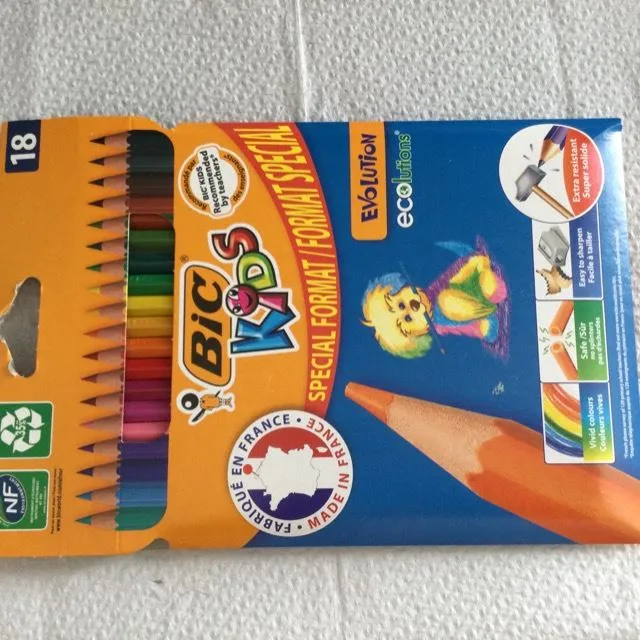 Crayons de couleur KIDS Évolution BIC
