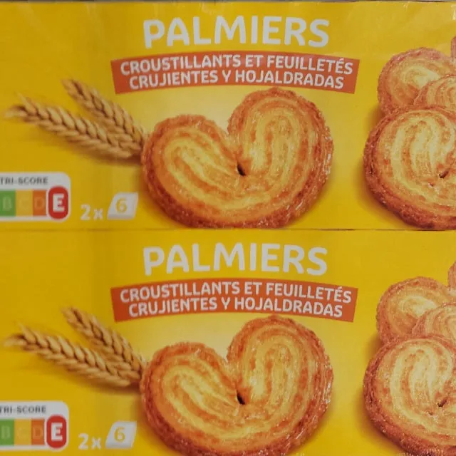 Biscuits palmiers CARREFOUR CLASSIC