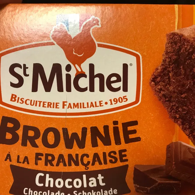 Gâteaux brownie au chocolat sans huile de palme ST MICHEL