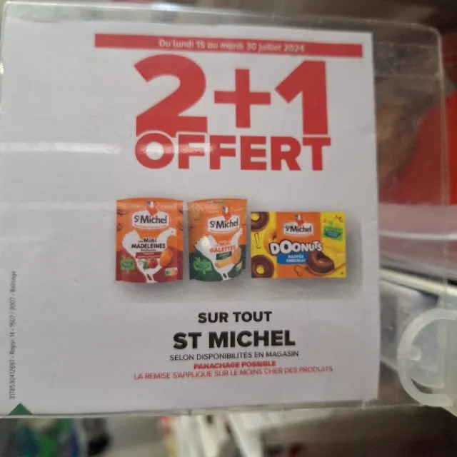 2+1 offert - St Michel