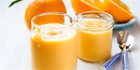crème au jus d'orange