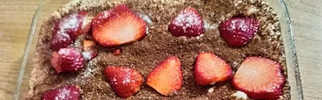 Tiramisu aus fraises 🍓