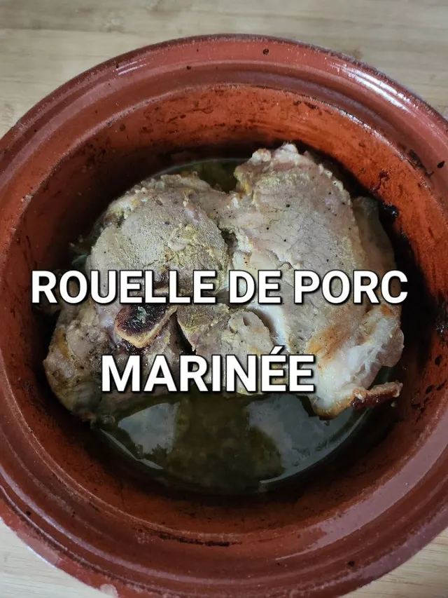 ROUELLE DE PORC MARINÉE