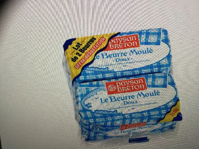 Lot Le Beurre Moulé offre dégustation PAYSAN BRETON