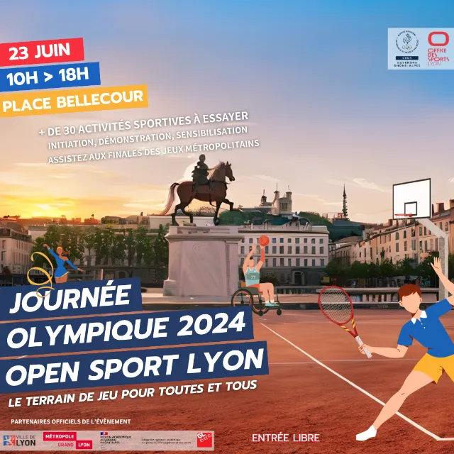 Journée Olympique 2024 – Open Sport Lyon