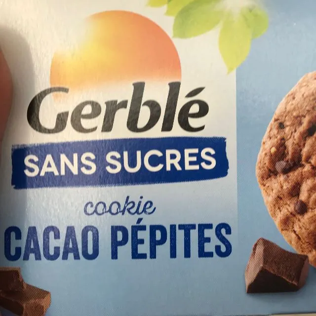 Cookie Cacao Pépites Sans Sucres GERBLE