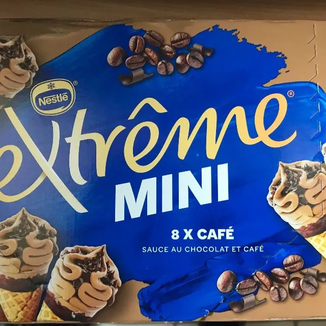 Glace Mini Cône Café EXTREME