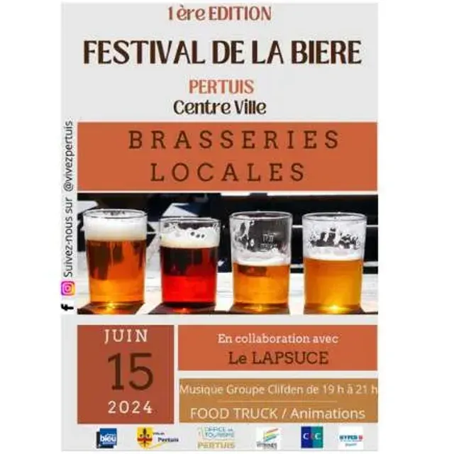 Rendez-vous ce samedi 15 juin pour la première édition du Festival de la Bière à Pertuis