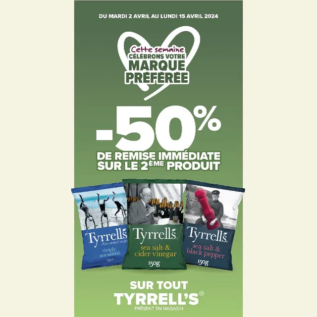 Votre marque de la semaine : Tyrrell’s