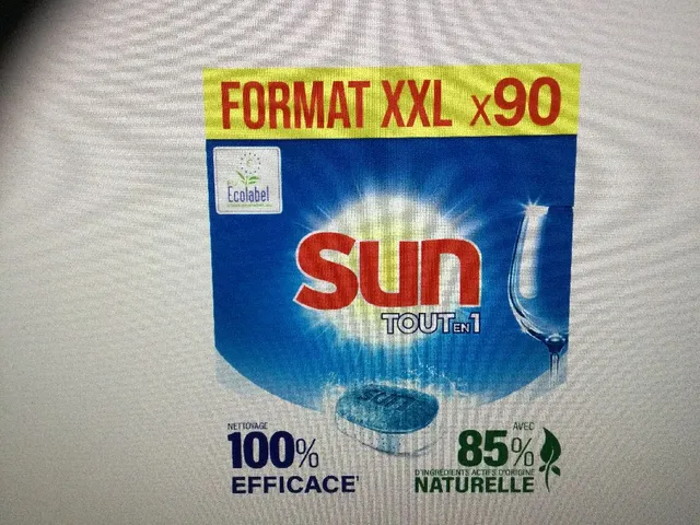 Tablette Lave-vaisselle Tout en 1 SUN 16,68€  80% d’économies