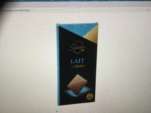 Tablette de chocolat au lait extra fin CARREFOUR SÉLECTION 1,35€