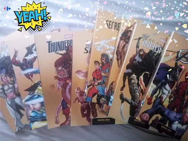 Quand Carrefour m'a offert une collection Marvel!!! T_T