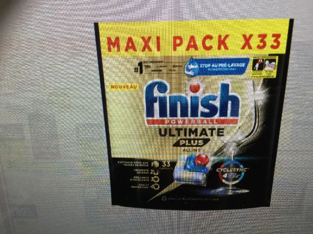 Capsules lave-vaisselle Maxi pack FINISH 9,22€ Prenez-en en 2 = Payez en 1
