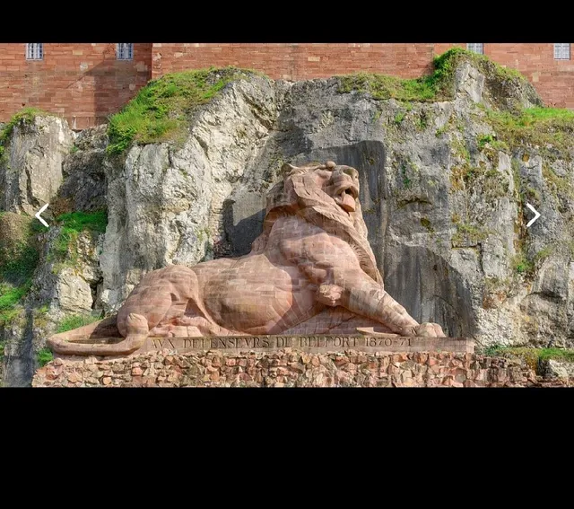 Le lion de Bartholdi à BELFORT