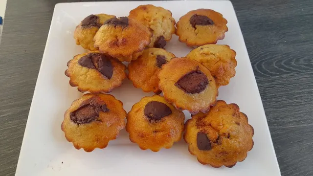 Minis Muffins flocons d'avoine crunchy caramel et chocolat