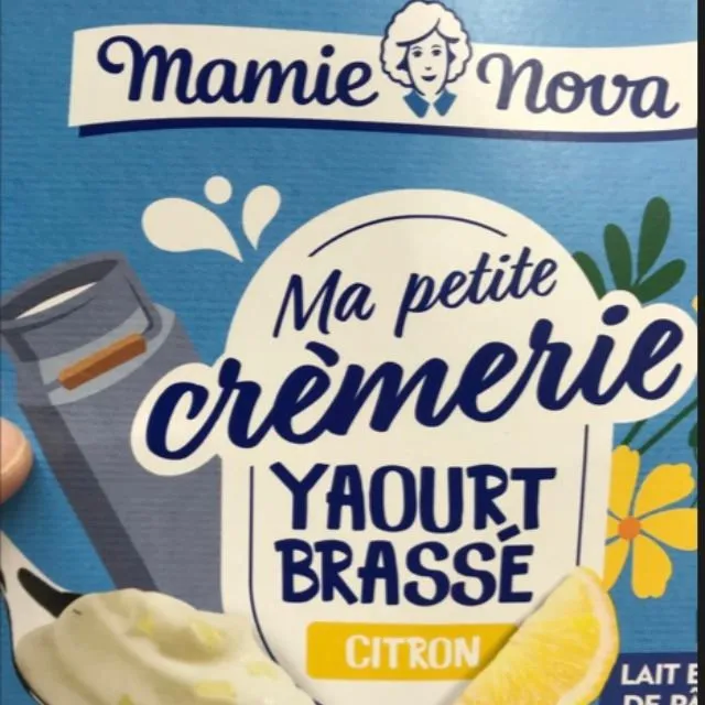 Yaourt brassé Citron MAMIE NOVA MA PETITE CREMERIE