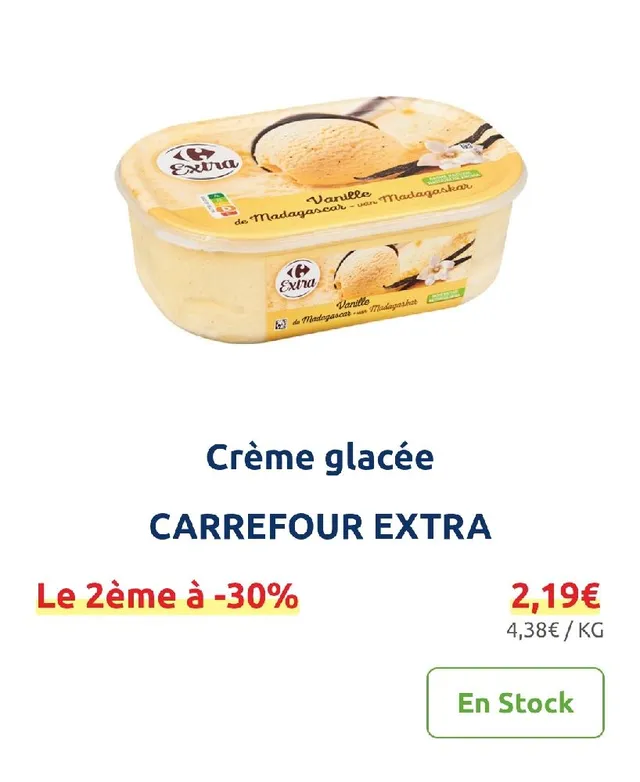 Crème glacé