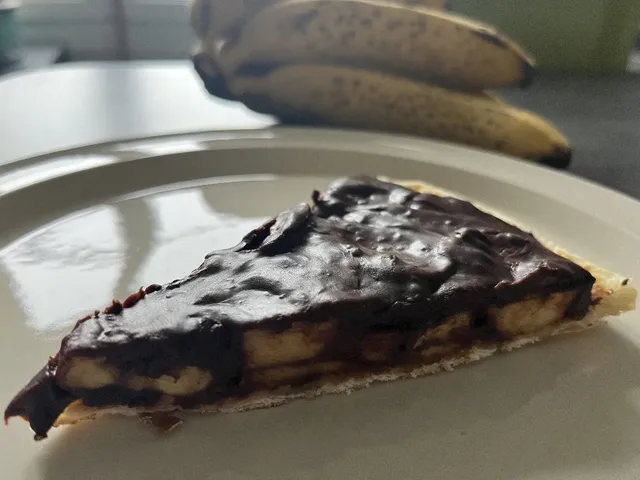 Tarte banane chocolat à la poêle - 2