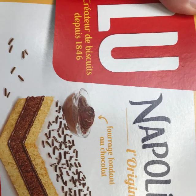 Gâteaux au chocolat L'Original Napolitain LU