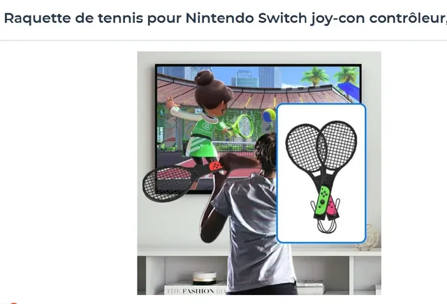 Tennis sur console de jeux Nintendo
