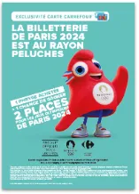 Carnet A5 spirale Phryges PARIS 2024 : le carnet à Prix Carrefour