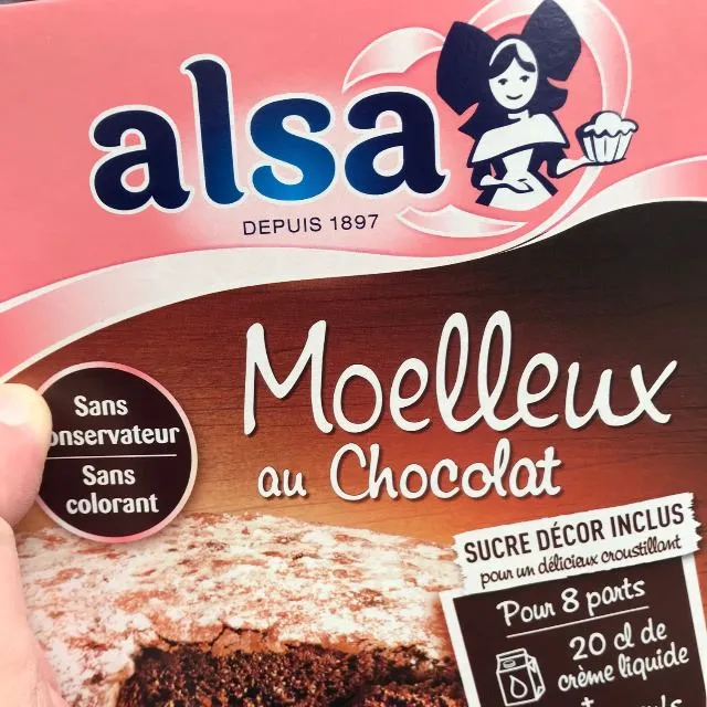 Préparation gâteau Moelleux au chocolat ALSA