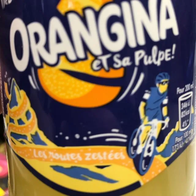 Soda Sans Sucres à l'orange ORANGINA