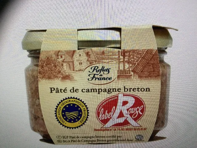 Pâte de campagne Breton LR REFLETS DE FRANCE 2,29€ le 2ème à -30%
