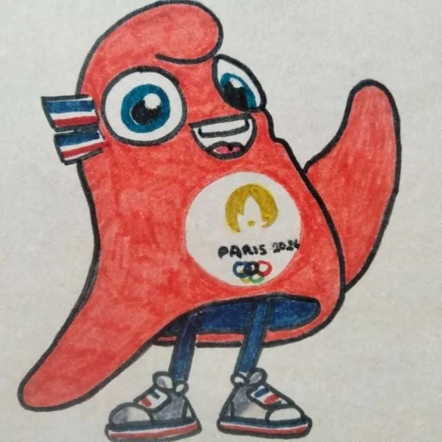 La mascotte représentante les Jeux Olympiques de Paris 2024 !