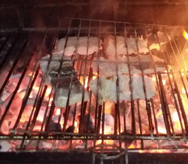 Bacalhau au barbecue